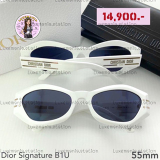 👜: New!! D Sunglasses Signature B1U 55 mm.‼️ก่อนกดสั่งรบกวนทักมาเช็คสต๊อคก่อนนะคะ‼️