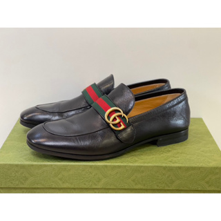 Gucci Loafer GG Marmont BLK leather Sz.42