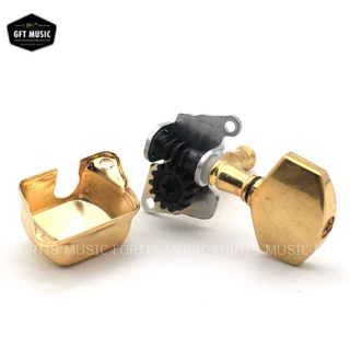 Fortis ลูกบิดกีต้าร์โปร่ง ทรง Yamaha F310 สีทอง Acoustic guitar machine heads