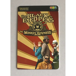 บัตรแข็งคอนเสิร์ต “Black Eyed Peas Monkey Business Tour 2006” ของสะสม(ใช้เข้าคอนเสิร์ตไม่ได้) ของหายาก ราคา 499 บาท