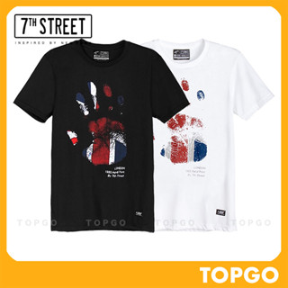 7th Street เสื้อยืด แนวสตรีท รุ่น มือ (OHD002,OHD001) ของแท้