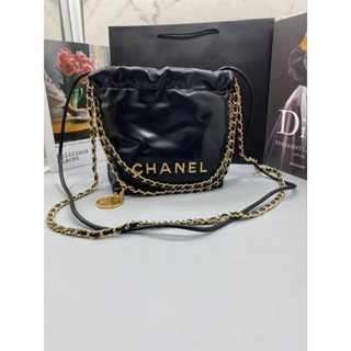 กระเป๋าchanel อะไหล่ทอง🌾 งาน premium หนังแลมป์
