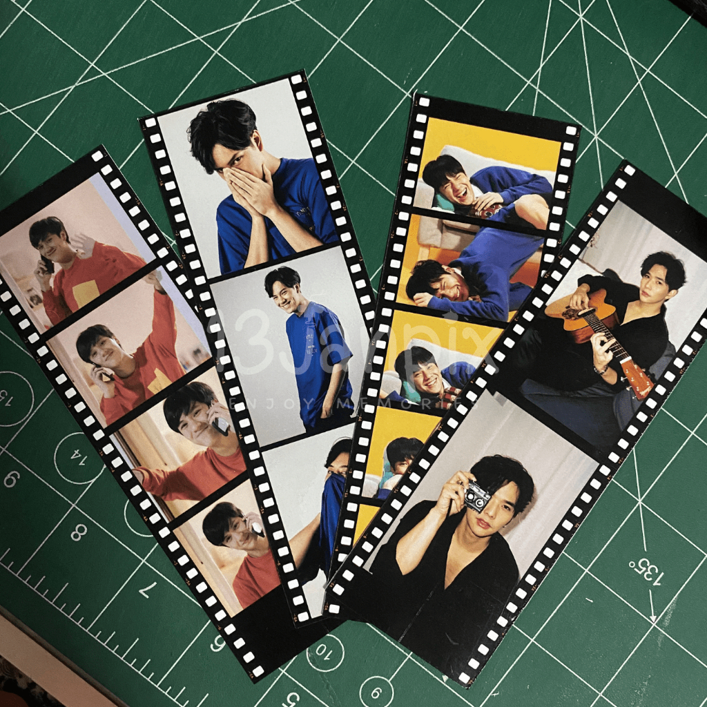 ของที่ระลึกรูปภาพโฟโต้บูท Photo booth ขอบดำ ขนาด 2x6 นิ้ว ฟรีซองใสทุกใบ❗️