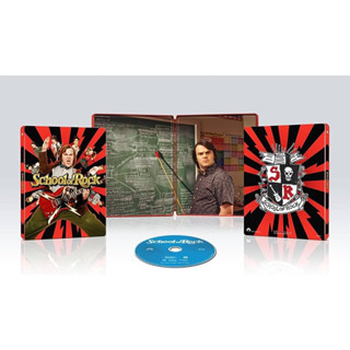 [แผ่นหนังลิขสิทธิ์แท้] School of Rock Steelbook(กล่องเหล็ก) [Blu-ray + Digital Code]