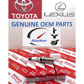 2009-2022 Toyota &amp; Scion Spark Plug X4 GENUINE OEM PART 90919-01233 SK16HR11