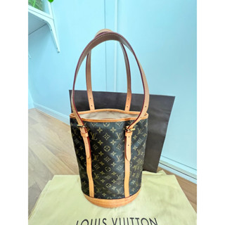 LV bucket GM monogram