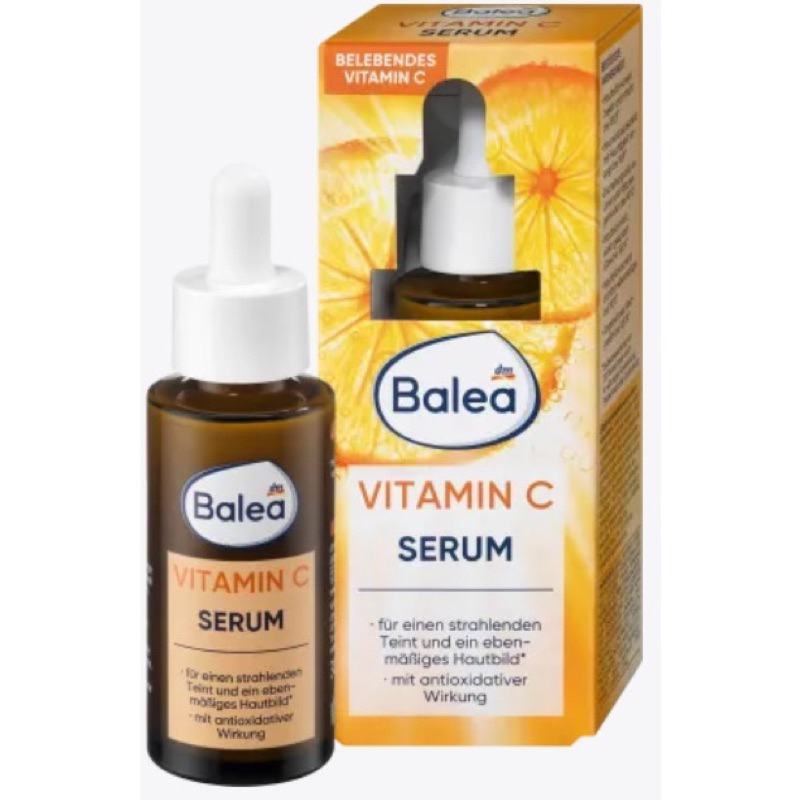 Balea Vitamin C Serum เข้มข้น  ขนาด 30ml ลดรอยดำ หน้าใส สูตรเข้มข้น