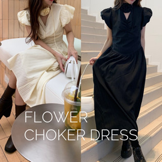 SOMEDRESS | Flower Choker Dress