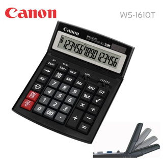 เครื่องคิดเลข CANON WS-1610T *จอ LCD ขนาดใหญ่ แสดงตัวเลข 16 หลัก* ปรับระดับจอได้