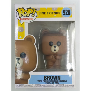 Funko Pop Line Friends - Brown #928 (กล่องมีตำหนินิดหน่อย)