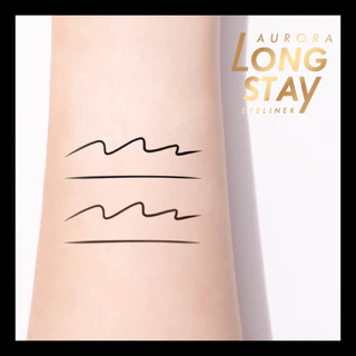 【น้องฉัตร】อายไลเนอร์ ⚡รุ่นออโรร่าลองสเตย์⚡【กันน้ำ กันเหงื่อ 】BROWIT AUROLA LONG STAY EYELINER 0.5G