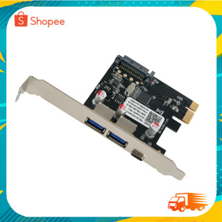 Cod Usb 3 . 1 Type C Pcie อุปกรณ์ขยายการ์ด Pci Controller Hub สําหรับเดสก์ท็อป Pc