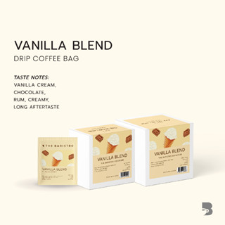 กาแฟดริป คั่วอ่อน - Vanilla Blend Drip Coffee Bag