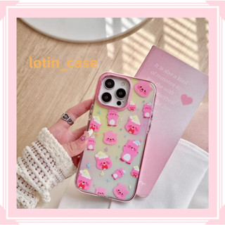 🎁ส่งของขวัญ🎁เคสไอโฟน สำหรับ 11 13 for iPhone Case 14 12 Pro Max การ์ตูน น่ารัก น่าสนใจ กันกระแทก ปกป้อง เคสโทรศัพท์