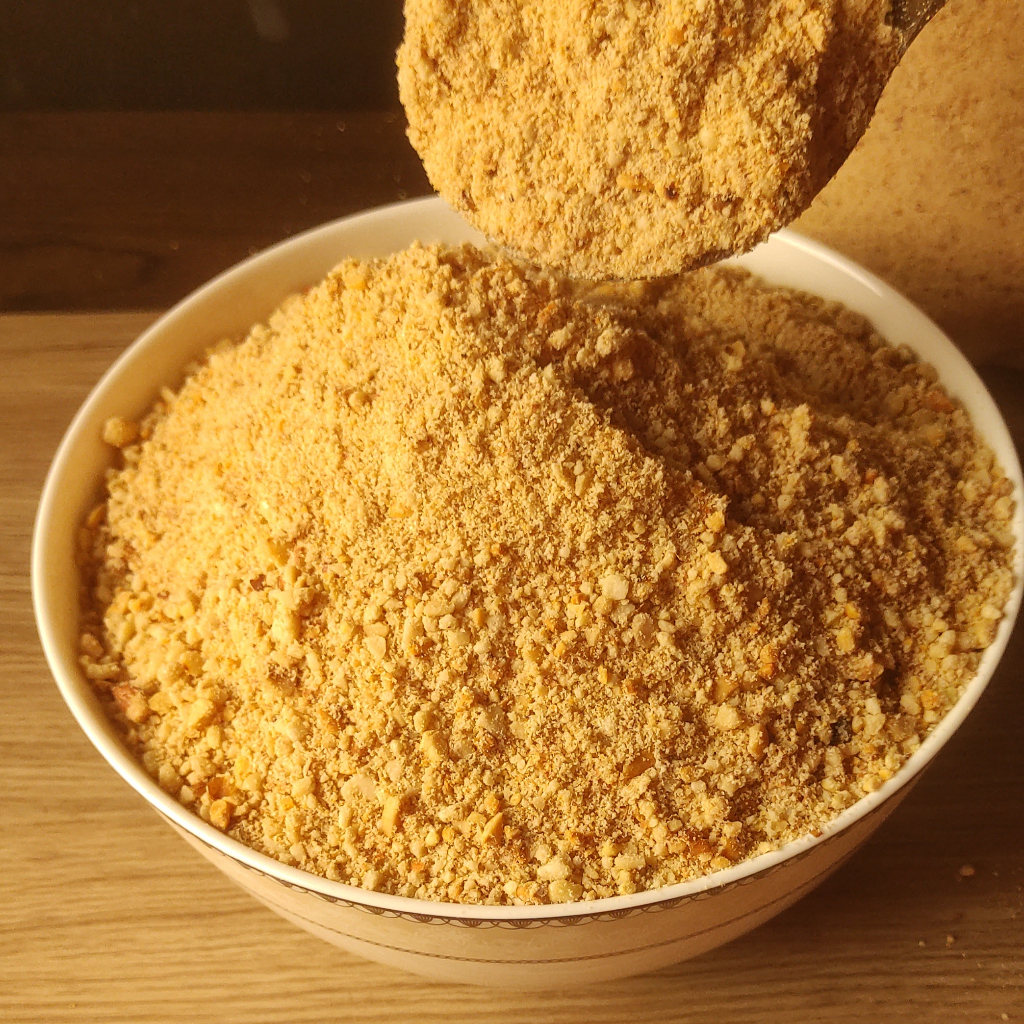 ถั่วป่น ถั่วคั่วป่น ถั่วลิสงคั่วป่น 1 kg. (ส่งฟรีกดรับโค้ดหน้าแรก)หอม สด ใหม่ สะอาด ไม่เหม็นหืน ใช่ใส่ปรุงก๋วยเตี๋ยวต้ม
