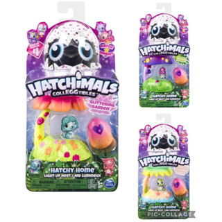 Hatchimals CollEGGtibles Hatchy Home Lightup Nest