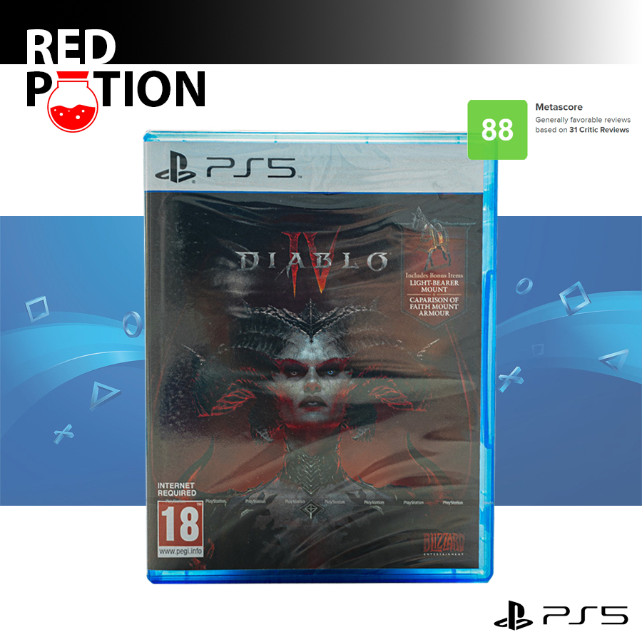 🔥พร้อมส่ง : PS5 Diablo 4 | EUR มือ 1 🔥