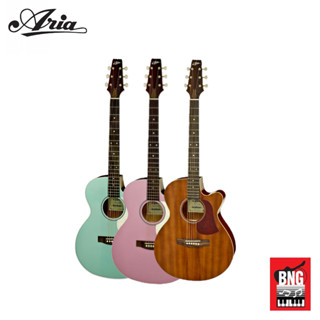 ARIA FET-R1 MSRO,AQMR,MH กีตาร์โปร่งไฟฟ้า แอเรีย ELECTRIC Acoustic Guitars