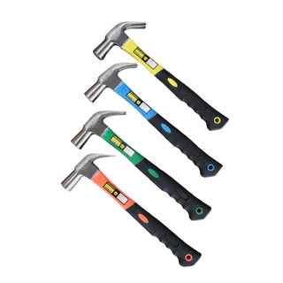 ค้อนหงอนด้ามไฟเบอร์ 27 mm MOSU 1 อัน ( คละสี ) หัวเป็นเหล็ก CARBON STEEL ค้อนหงอน