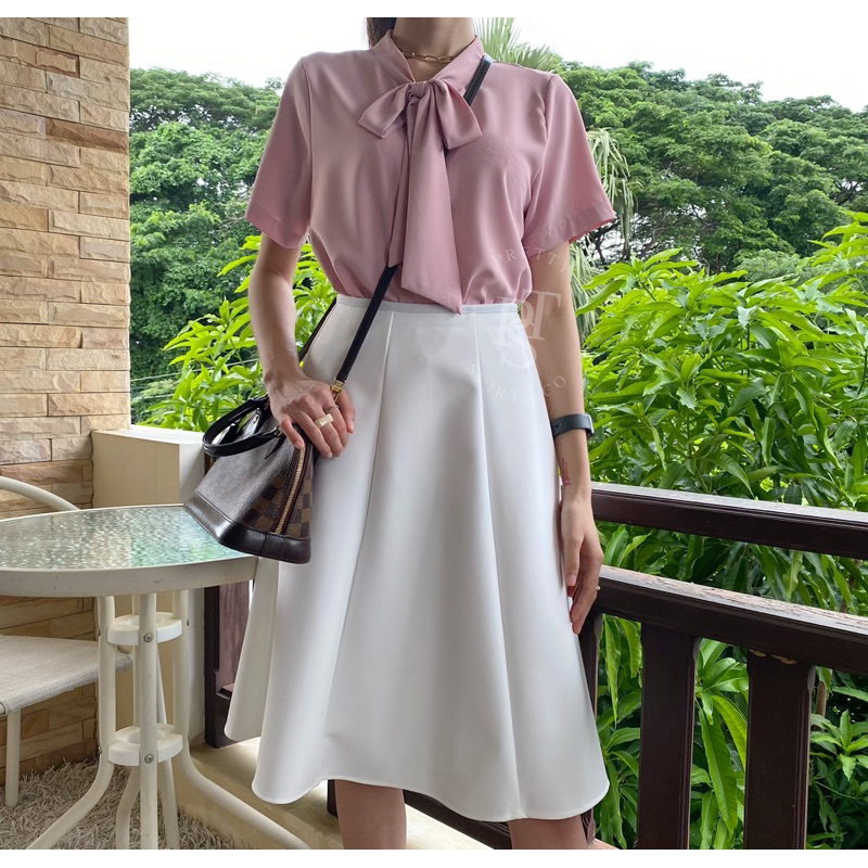 กระโปรง Circle Skirt ทรง 6 ชิ้น ยาว 25 นิ้ว ฟรีไซส์ ราคา ถูกที่สุด ดีลบีเคเค แกลเลอรีภาพที่ 7
