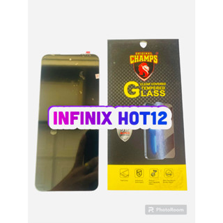 หน้าจอ LCD+ทัชสกรีน infinix Hot12 แท้ แถมฟีมล์กระจกกันรอย+กาว+ไขควง