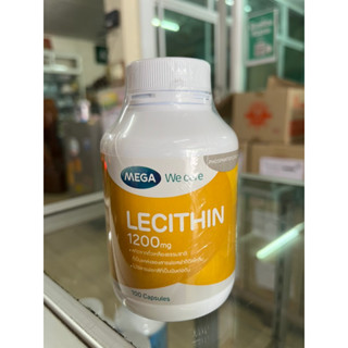 [MEGA We care] เลซิติน (Lecithin) 1200มก (100เม็ด)