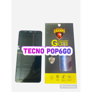 หน้าจอ LCD+ทัชสกรีน Tecno Pop 6GOแท้ แถมฟีมล์กระจกกันรอย+กาว+ไขควง