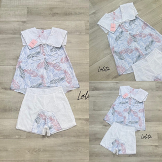 Lalita Set 2 pcs. เช็ทเสื้อผ้าชีฟองปริ้นลาย(*สอบถามสต๊อกก่อนกดสั่งน๊า)