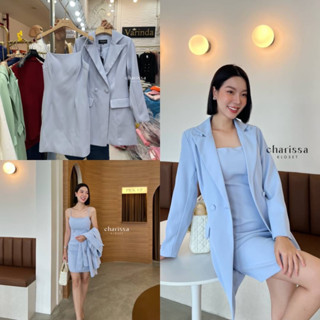 ราคาถูกที่สุด!! Set Blazer+Dress 10070