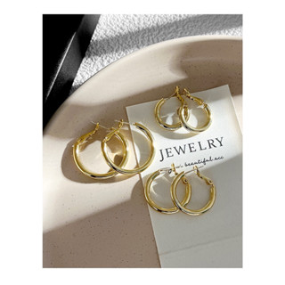 Earringsody022 ต่างหูห่วง ต่างหูห่วงทอง14k