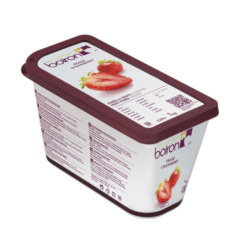 Boiron Strawberry Puree 1 kg *ส่งรถเย็น