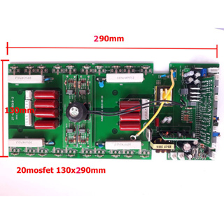 บอร์ดควบคุมเครื่องเชื่อมบอร์ดควบคุมหลัก 250 315 400 บอร์ดบน 20 MOS แหล่งจ่ายไฟ 220V