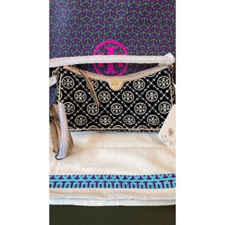 ถูกฝุดๆ งานShop 
NEW Tory Burch #TMonogram Chenille Studio Bag