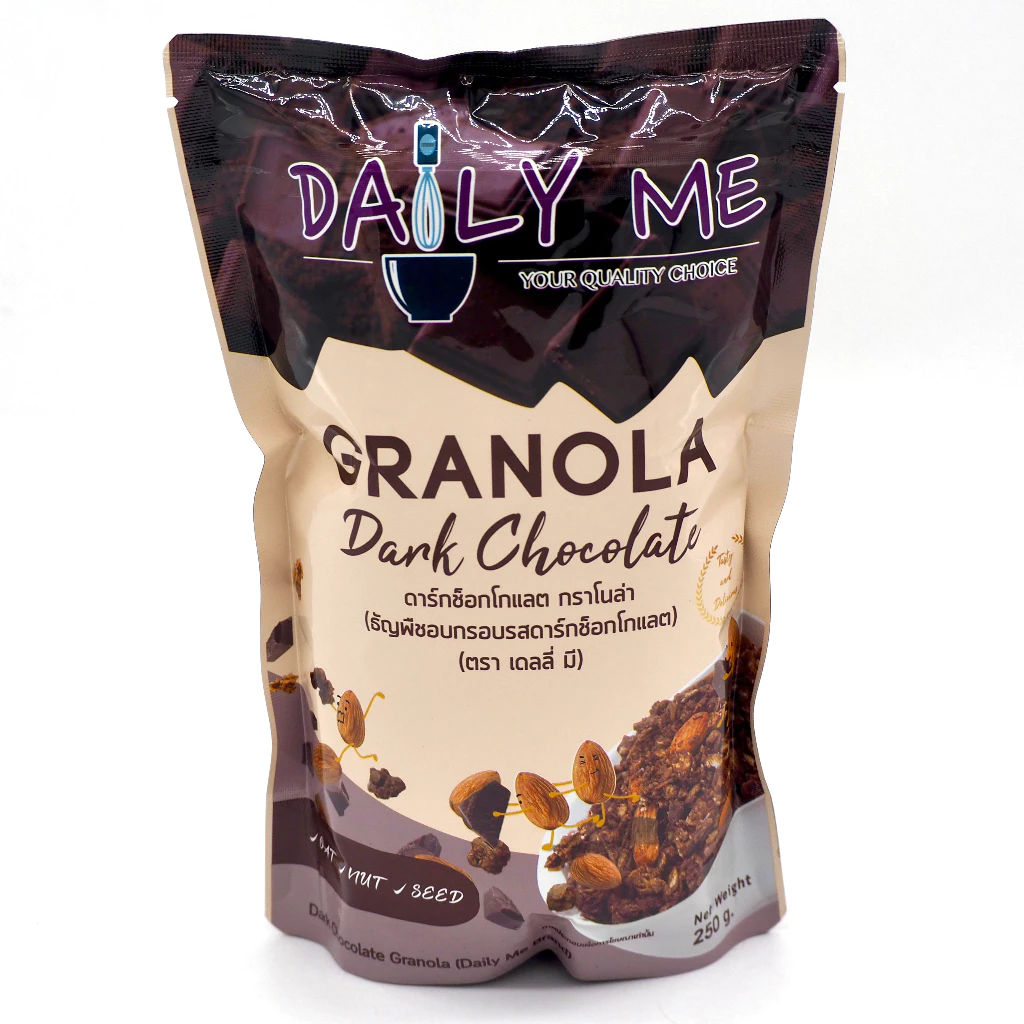 (ราคาพิเศษ มีคูปอง) กราโนล่า ของใหม่ !!! เดลี่ มี มี 4 รสชาติ Granola Daily Me ขนมเพื่อสุขภาพ ธัญพืชอบกรอบ ขนาด 250 กรัม thumbnail 9