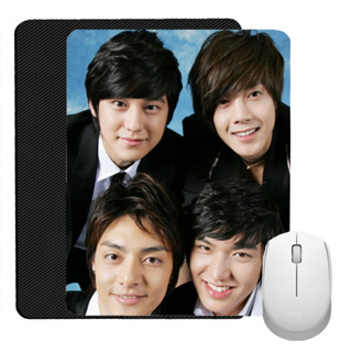 สั่งทำ แผ่นรองเมาส์ Mouse Pad ซีรีส์เกาหลี Boys Over Flowers รักฉบับใหม่หัวใจ 4 ดวง F4 ลีมินโฮ คิมบอม คิมฮยอนจุง คิมจุน