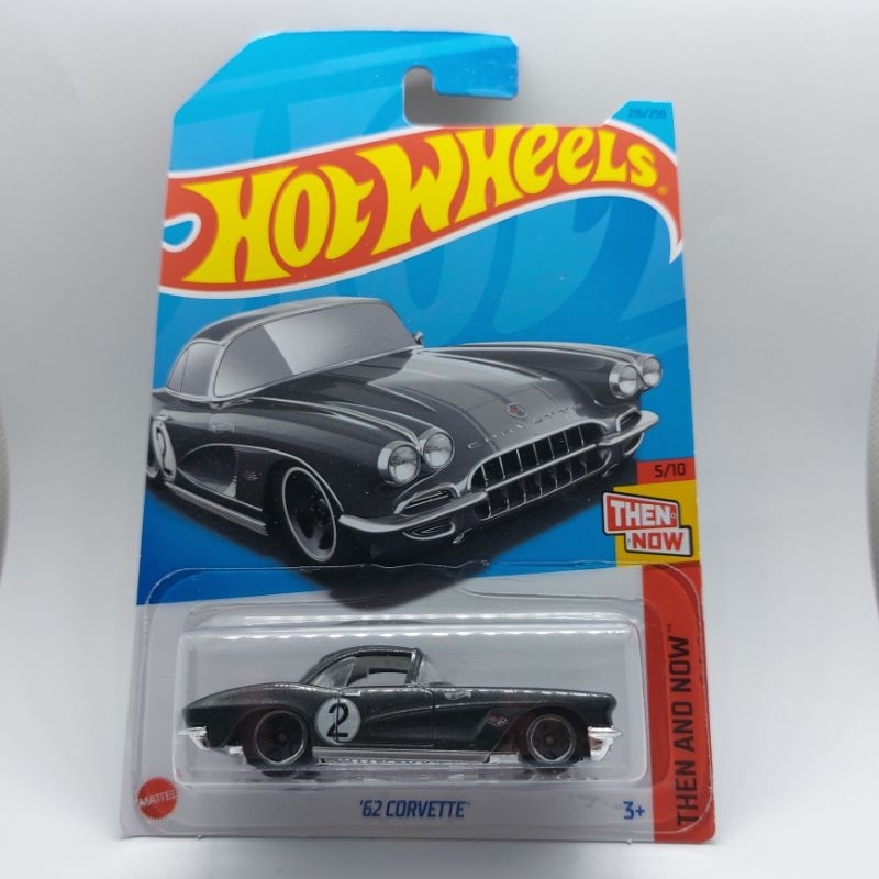 รถเหล็ก Hotwheels 62 CORVETTE (ib61)