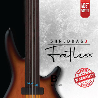 Shreddage 3 Fretless KONTAKT software Library | windows/Mac