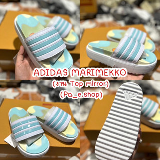 ❤️ Addias รองเท้าแตะนิ่ม พื้นสูง Adilette Platform Marimekko [ถ่ายจากงานจริง] พร้อมส่ง♦️♦️