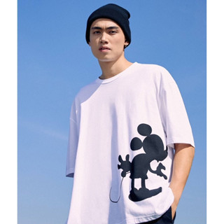 เสื้อโอเวอร์ไซส์ oversize ผ้า คอตตอนอย่างดี ของแท้ Pomelo x disney