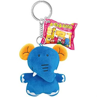 SK Japan Tabekko Animal Plush Keyring Elephant 14731