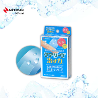 NICHIBAN Careleaves Hydrocolloid ฟิล์มปิดแผลถลอก คีลอยด์ พลาสเตอร์กันน้ำ ปิดแผลสด (1 กล่อง มี 12 ชิ้น)