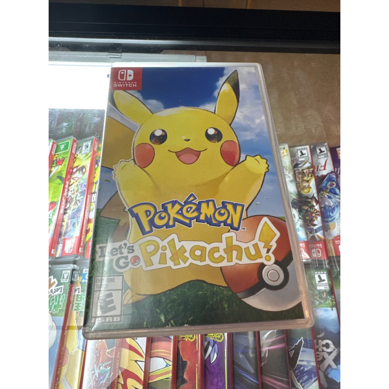 แผ่นสวิชมือสอง pokemon let’s go pikachu