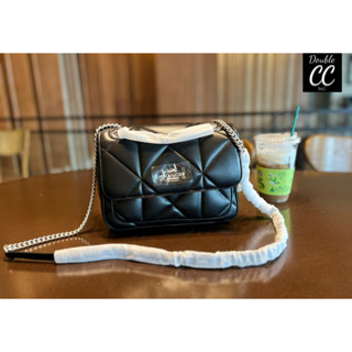 (แท้ from Factory) 🌟NEW ARRIVAL! สวยหนักมาก Klare Crossbody 25 With Puffy Diamond Quilting