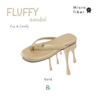 PUFFSHOES.OFFICIAL : Fluffy V.2  Gold