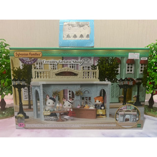 Sylvanian Town Creamy Gelato Shop ซิลวาเนียน ร้านไอศครีม ร้านครีมมี่เจลาโต้ ร้าน Town series มือ1