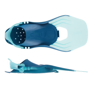 Adjustable Diving Fins - OH 100 Turquoise Kids ตีนกบสำหรับดำน้ำตื้นแบบปรับได้รุ่น SNK 100 JR