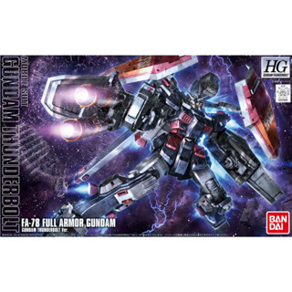 พร้อมส่ง HG FA-78 Mobile Suit Gundam Thunderbolt Full Armor Gundam Model kit Bandai Spirits ของใหม่