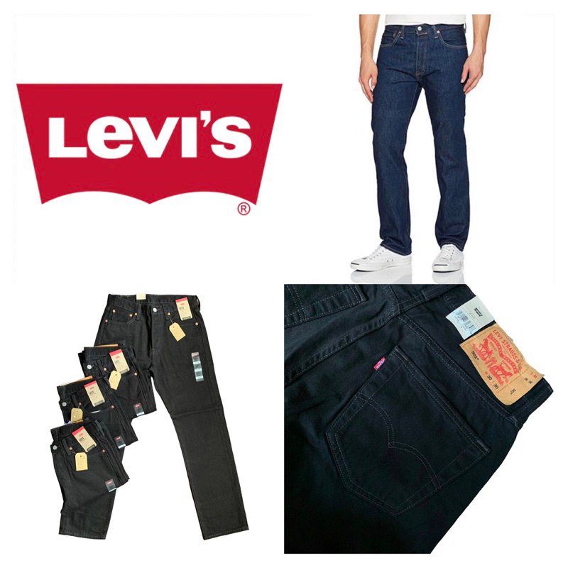 Levi’s ของแท้ นำเข้าจาก USA ลีวายส์ ซุปเปอร์แบล็ค 0660 / บลูยีนส์ 0115 Levi’s 501 มีไซด์ รบกวนเช็คกับก่อนสั่งซื้อ