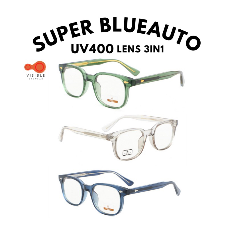 Canaan Vintage Collection 5366 มีสั่งทำสายตา แว่นกรองแสงสีฟ้า แว่นบูลออโต้เปลี่ยนสี visibleeyewear