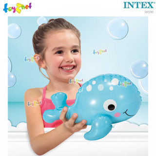 Intex ตุ๊กตาเป่าลมรูปสัตว์ ลายปลาวาฬ รุ่น 58590